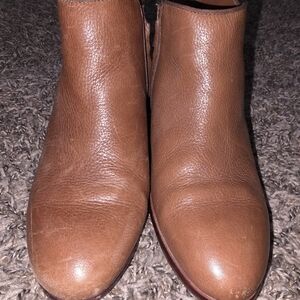 Sam Edelman Brown Leather Ankle Boots